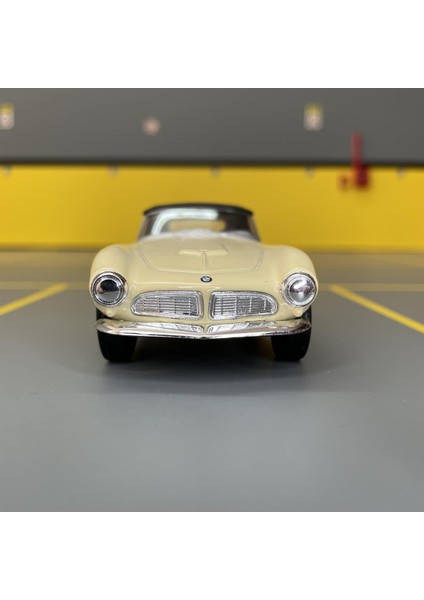Bmw 507 1956 1/36 Ölçek *c&c Model Garage* Çek Bırak Diecast Metal Model Oyuncak Araba