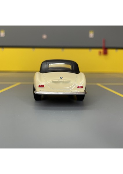 Bmw 507 1956 1/36 Ölçek *c&c Model Garage* Çek Bırak Diecast Metal Model Oyuncak Araba
