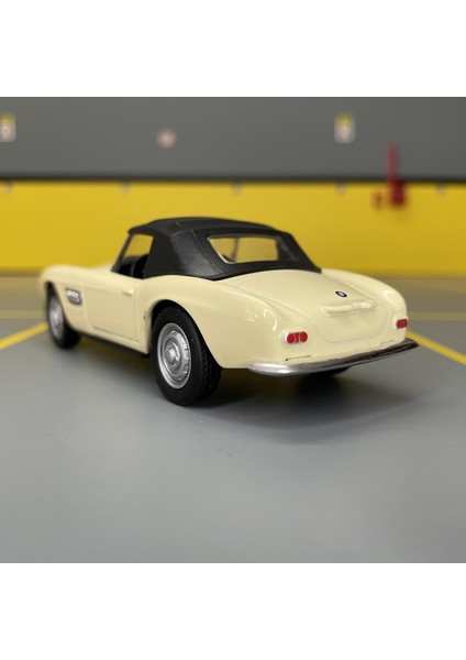 Bmw 507 1956 1/36 Ölçek *c&c Model Garage* Çek Bırak Diecast Metal Model Oyuncak Araba