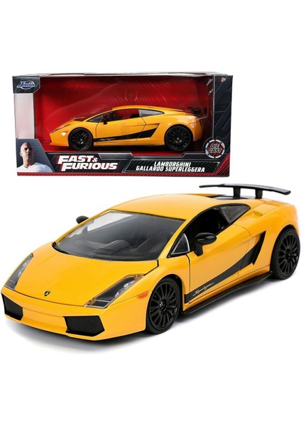 1:24 Hızlı ve Öfkeli Fast & Furious Lamborghini Gallardo Superleggera Araba