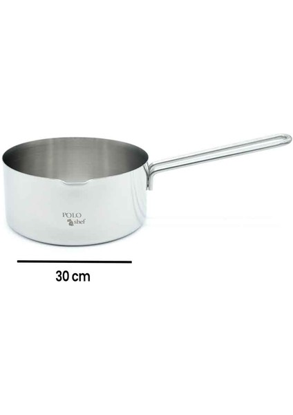 Polo Chef Royal Çelik Sos Tavası - 30x6,3x14 Cm