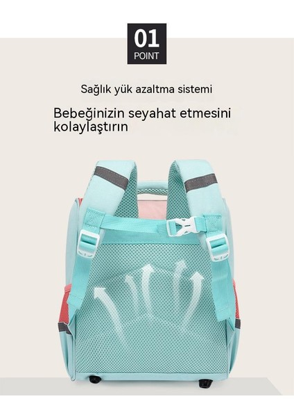 Su Geçirmez Aşınmaya Dayanıklı Çocuk Sırt Çantası-Öğrenci Okul Çantası-Omurgayı Korumak (Yurt Dışından) fiyatları