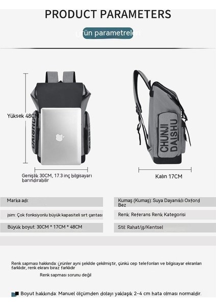 Aşınmaya Dayanıklı ve Su Geçirmez Sırt Çantası-Büyük Kapasiteli Seyahat Bilgisayarı Sırt Çantası-Açık Okul Çantası-Seyahat Çantası (Yurt Dışından) fiyatları