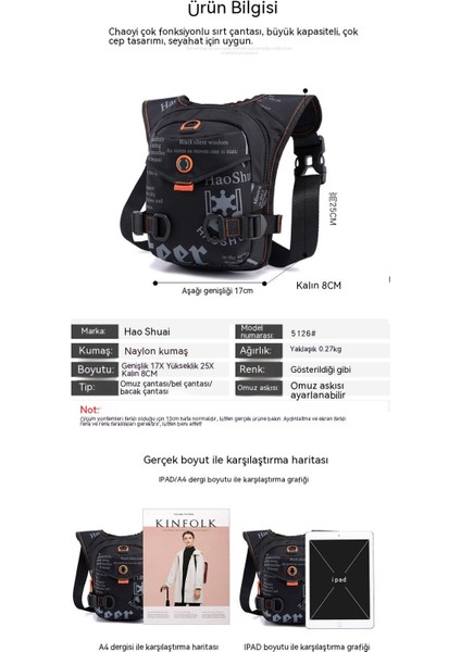 Çok Fonksiyonlu Bel Çantası, Taktik Bacak Çantası, Messenger Çantası, Omuz Çantası, Açık Hava Spor Spor Çantası (Yurt Dışından) fiyatları