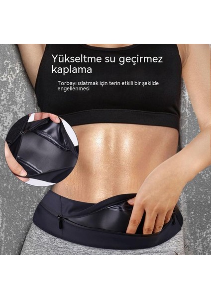 Koşu Bel Çantası, Spor Erkek ve Kadın Cep Telefonu Çantası, Ayarlanabilir Maraton Ekipmanı, Ince Kemer (Yurt Dışından)