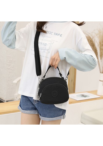 Moda Naylon Kadın Küçük Çanta, Çok Katmanlı Kadın Çanta, Kadın Omuz Çantası, Messenger Çanta (Yurt Dışından)