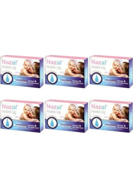 Motrıo Nazal Aspiratör Yedek Uç 12 Li -6 Kutu