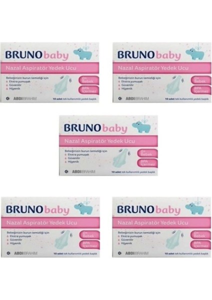 Baby Nazal Aspiratör Yedek Uç 5'li Paket