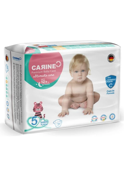 CARINE Premium 5 Numara Bebek Bezi Junior 31 Adet