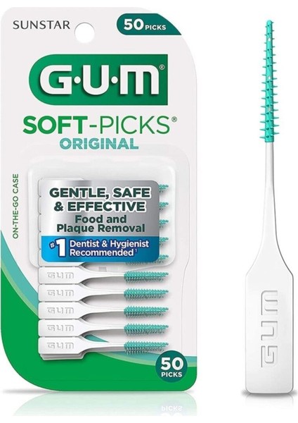 Gum Soft Picks Ara Yüz Fırçası 50 Adet