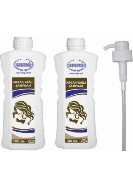 Argan Yağlı Şampuan 2li Set 1000x2
