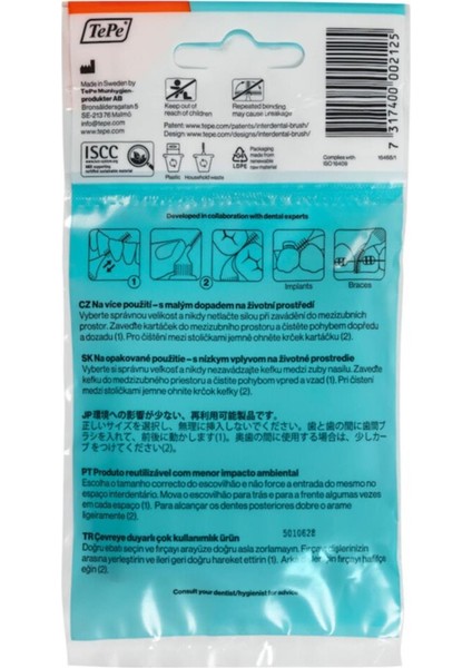 Interdental Arayüz Fırçaları 8ADET