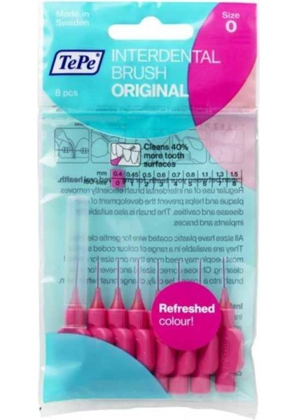 Pembe Arayüz Fırçası 0.4 mm