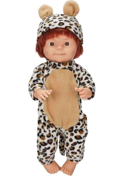 Bebelou Kostüm Partisi Bebeği 40 cm - Leopar Kostümlü Bebelou