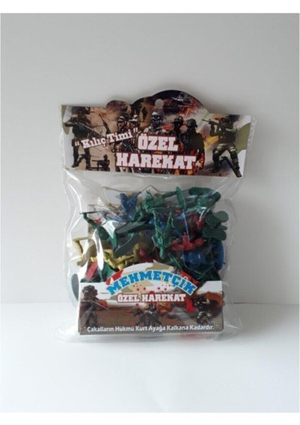 Oyuncak Asker Seti 45 Adet fiyatları