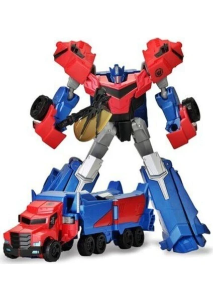 Kdd Transformers Tarzında Optimus Prime Bumblebee Grimlock Dönüşen Robot Araba