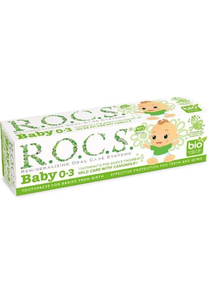 Kids Baby Papatya Özlü Diş Macunu (0-3yaş)