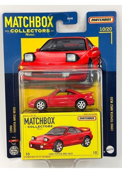 Collectors 1990 Toyota Mr2 W20 GBJ48