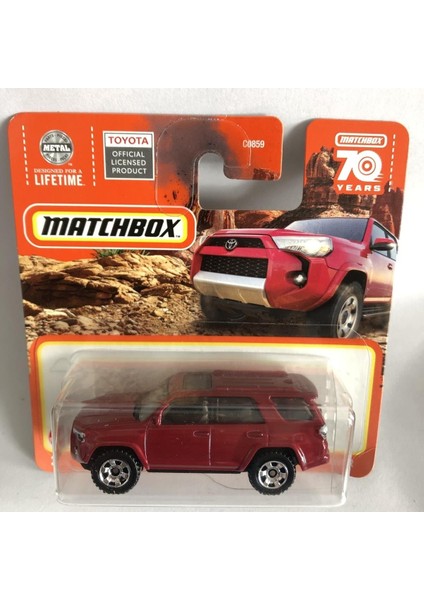 70 Years Lıfe  Serisi Toyota 4runner Suv Mini Araba 1:64 Ölçek Marka