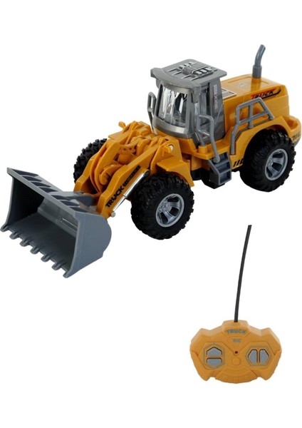 SH091-368B Duman Kumandalı Şarjlı Işıklı Dozer Kazıyıcı Iş Makinesi