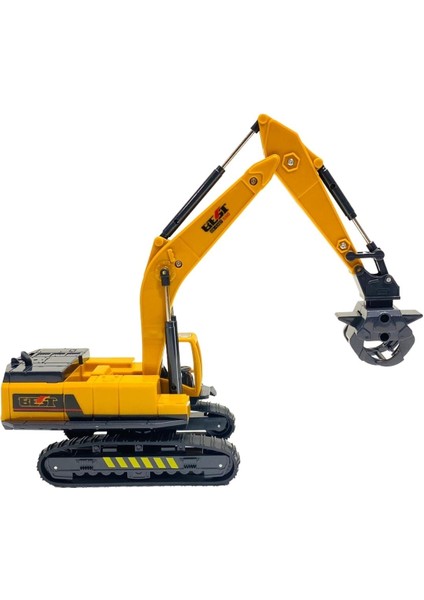 Bina Kolon Kırıcı Iş Makinası Paletli Çocuk Mühendisliği Oyuncak 35 cm