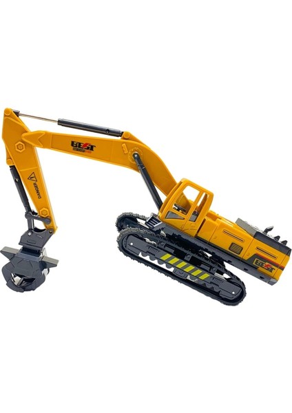 Bina Kolon Kırıcı Iş Makinası Paletli Çocuk Mühendisliği Oyuncak 35 cm modelleri