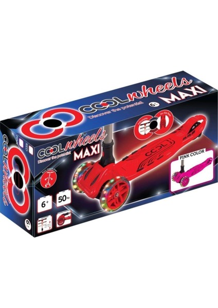 Cool Wheels Maxi Scooter Pembe FR59144