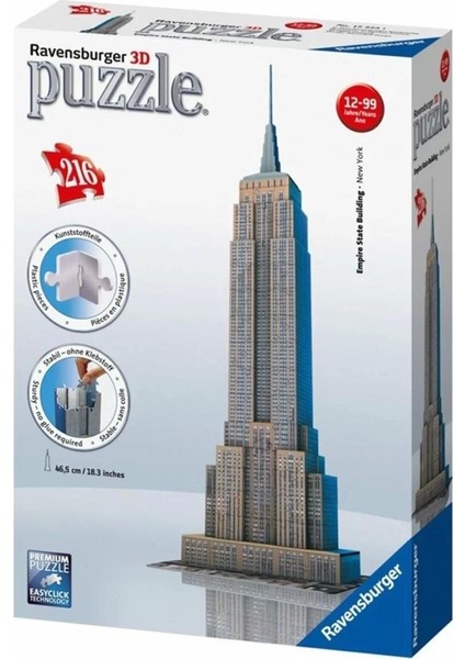 Empire State Binası 3D Puzzle