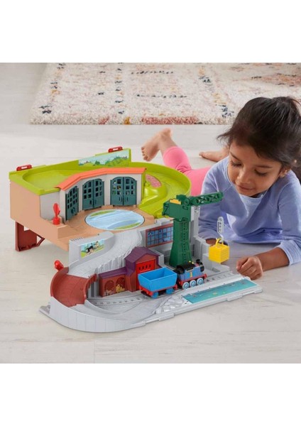 Thomas Friends Thomas ve Arkadaşları Taşınabilir Sodor Seti HHN24