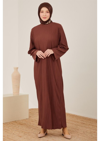Elbise 23YD7401 Kahverengi modelleri