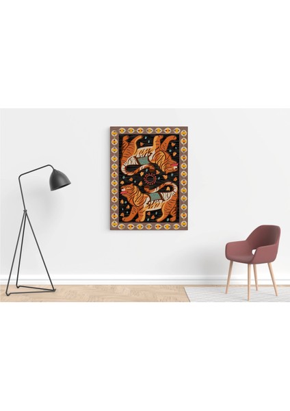 Kanvas Tablo 925 Figürlü Çok Renkli Modern 173 fiyatları