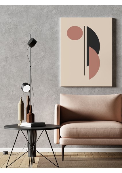 Kanvas Tablo Krem Siyah Minimalist Desen 290 fiyatları