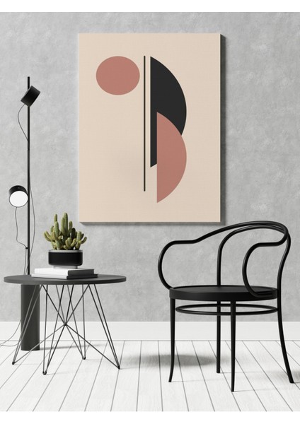 Kanvas Tablo Krem Siyah Minimalist Desen 290 fırsatları