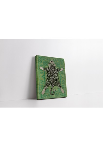 Kanvas Tablo 1166 Fıstık Yeşili Leopar ve Vintage TEMALI 248 fiyatları
