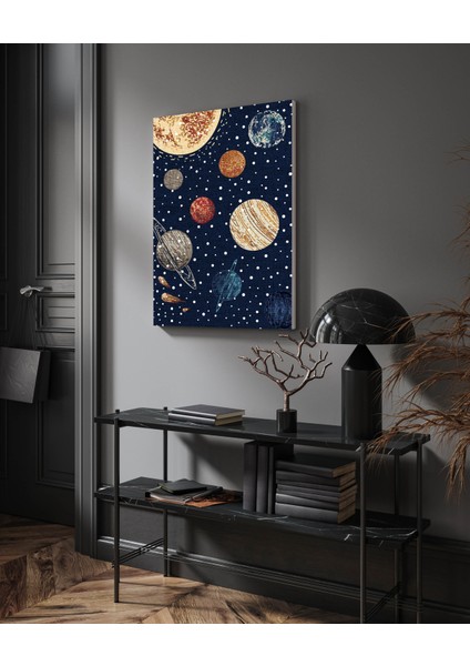 Kanvas Tablo Uzay Temalı 902