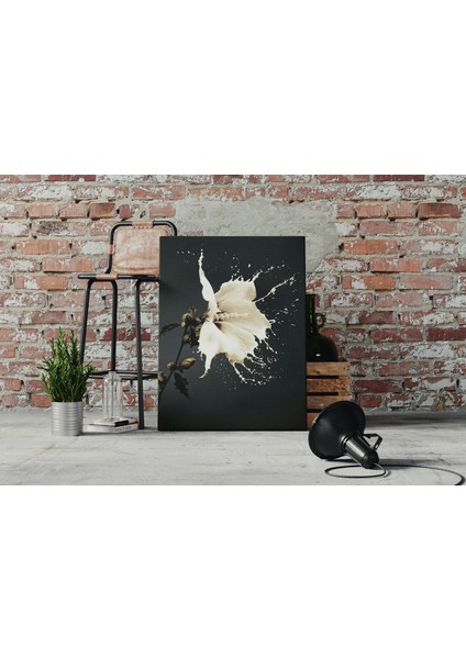 Kanvas Tablo Siyah Beyaz Zambak Temalı 275 indirimleri