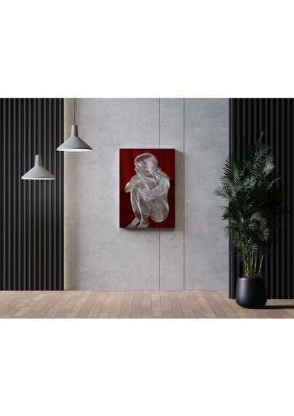 Kanvas Tablo Tel Örgü Kadın Temalı 199 fiyatları