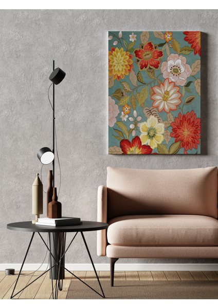 Kanvas Tablo 1174 Yeşil Çiçek DESENLI 266 fiyatları