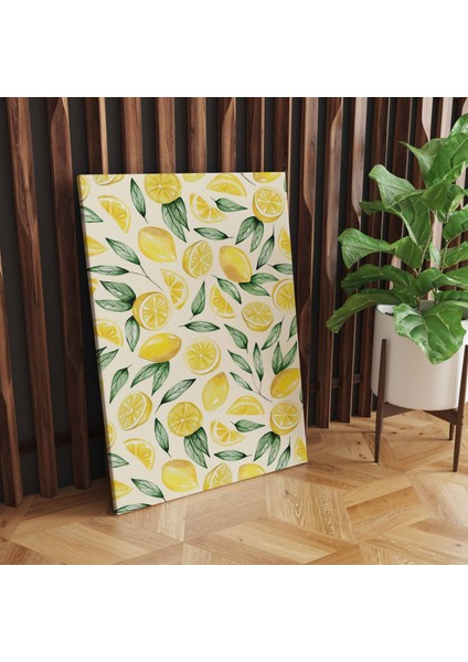 Kanvas Tablo Limon Temalı 66