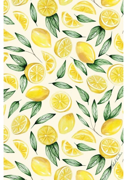 Kanvas Tablo Limon Temalı 66