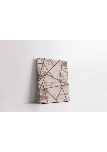 Kanvas Tablo Geometrik Temalı Kahve Bej 42 fiyatları