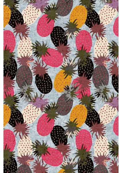 Kanvas Tablo Ananas Temalı Çok Renkli 37 modelleri