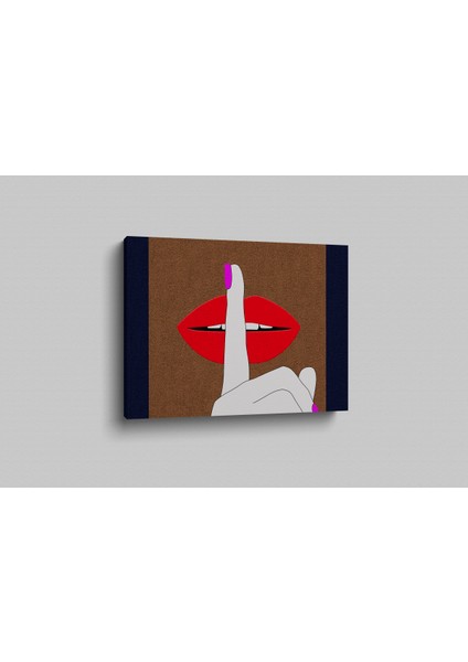 Kanvas Tablo 998 Pembe Sus Temalı 259