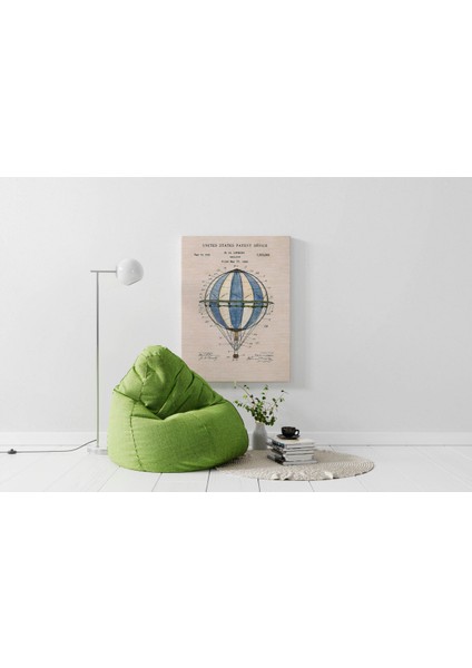 Kanvas Tablo 1041 Uçan Balon Temalı TASARIM 120