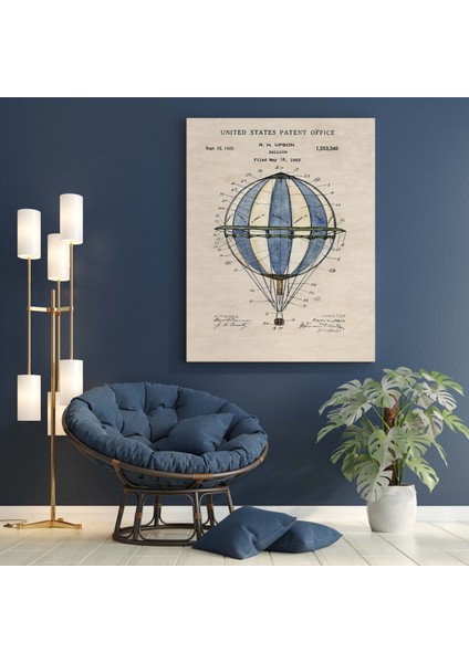 Kanvas Tablo 1041 Uçan Balon Temalı TASARIM 120 fiyatları