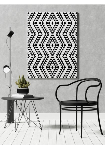 Kanvas Tablo 4019 Siyah Beyaz Iskandinav Boho Stil 224 fiyatları