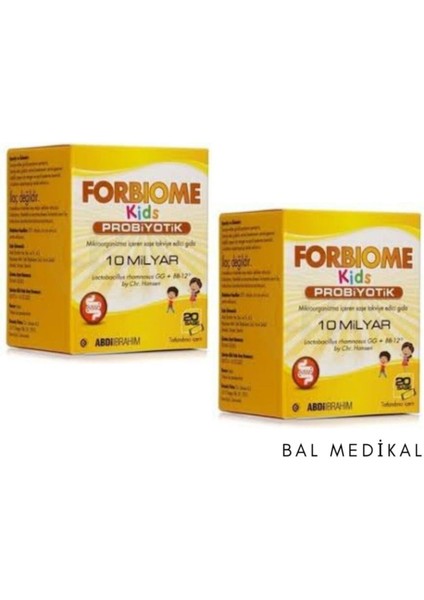 Kids 10 Milyar Probiyotik 20 Saşe 2'Li