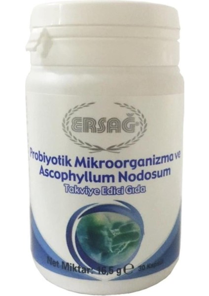 Probiyotik Mikroorganizma ve Ascophyllum Nodosum Içeren Gıda Takviyesi