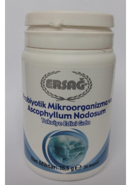 Probiyotik Mikroorganizma ve Ascophyllum Nodosum Içeren Gıda Takviyesi