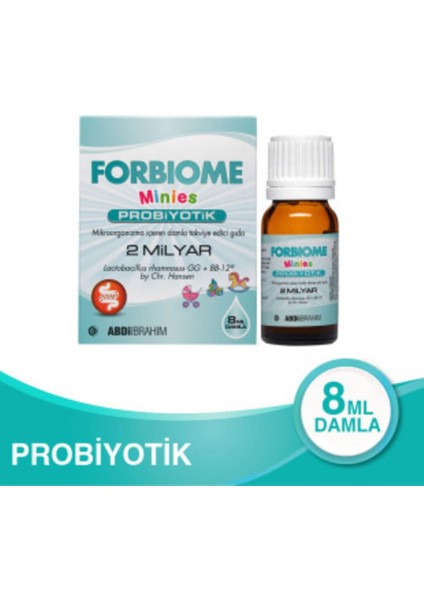 -Forbiome Probiyotik Minies Damla 8 ml